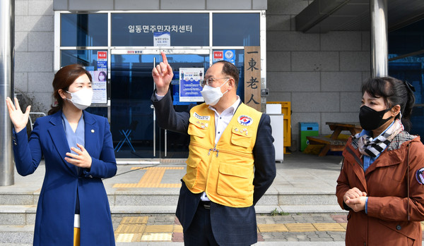 손세화 포천시의회 의장, 일동면 사랑의 헌혈운동 동참