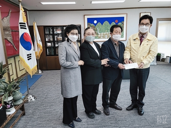 원불교 삼천포교당, 삼천포원광어린이집 청소년들에게 사랑의 성금 200만원 기탁