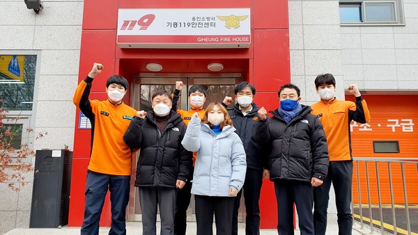 경기도의회 진용복 부의장, 연말 용인소방서 119안전센터 격려 방문 