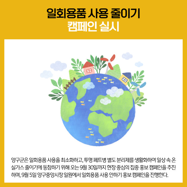 [카드뉴스] 강원 양구군 주요뉴스 (9월 5일)