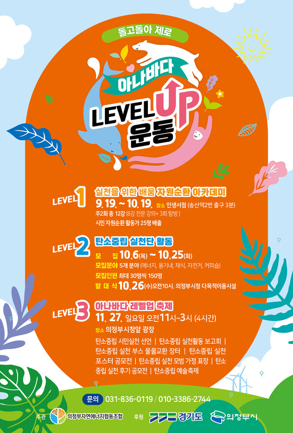 의정부자연에너지협동조합, 의정부시 탄소중립 실천 커뮤니티맵 만든다
