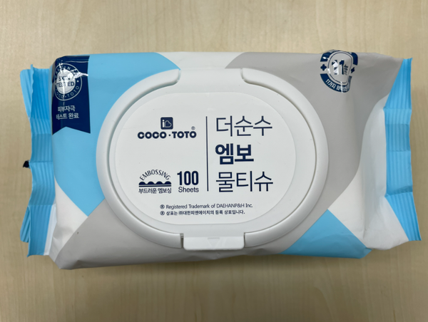 식약처, 대한피앤에이치 코코토토 베이직 물티슈 회수 조치