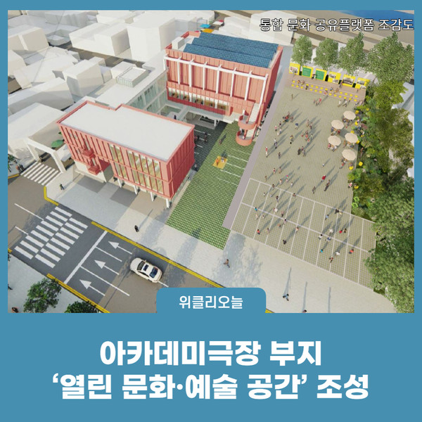 원주시, 아카데미극장 부지 열린 문화·예술 공간 조성