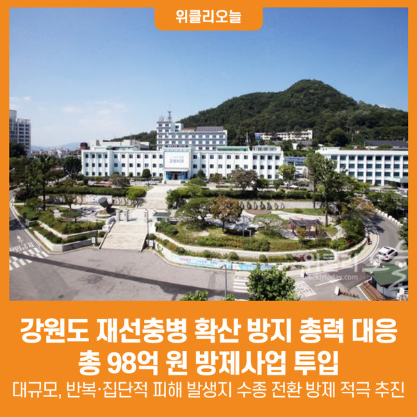 [위클리오늘] 강원특별자치도, 재선충병 확산 방지 총력 대응