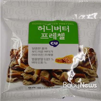 허니버터 프레첼 ‘과자’ 회수 조치