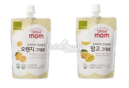 올가홀푸드, 올가맘 우리아이 건강음료 2종 출시