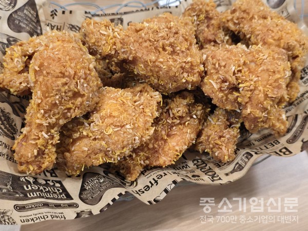후라이드를 새롭게…콰삭킹, 바삭한 식감 비결은