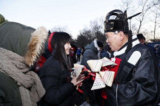 상주시, 을미년 새해 희망차게 떠오르는 해 맞으며 도약과 번영 기원