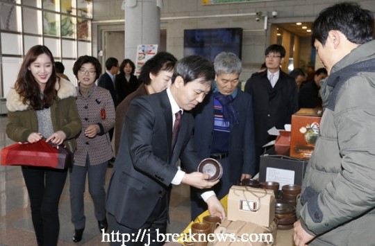 전주시, 장애인생산품 판매점 개최