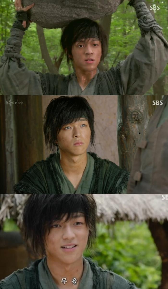 ‘육룡이 나르샤’ 무휼 백승환, 첫 등장부터 괴력 발휘..생계 위해 무술 시작