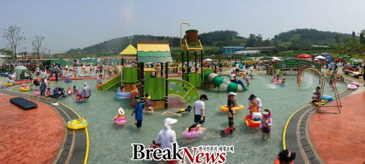 무안 회산백련지 야외 물놀이장 15일 개장