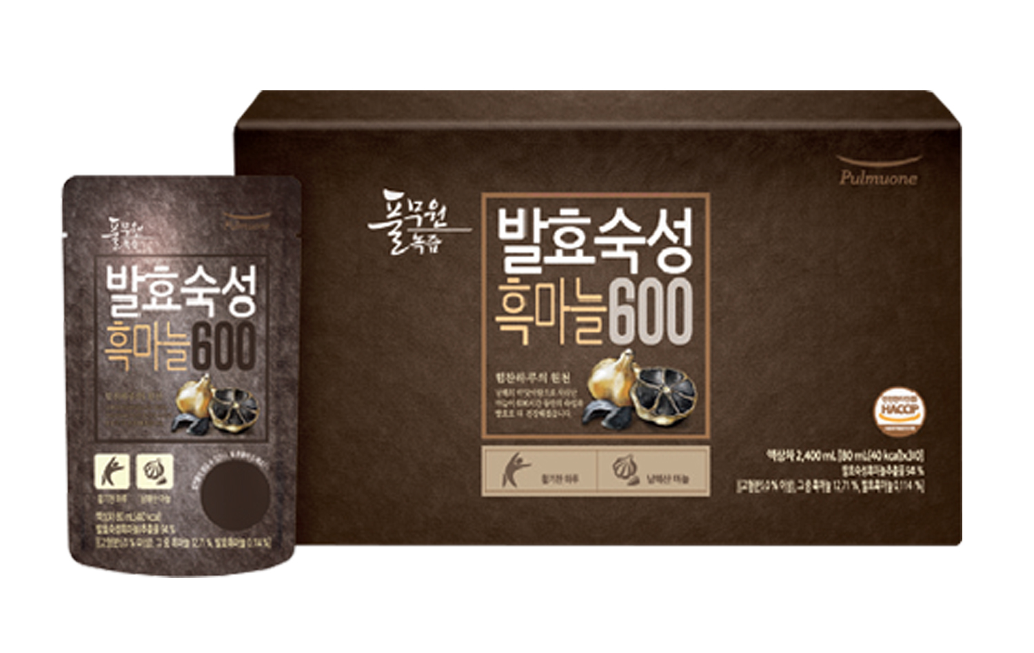 풀무원녹즙, 발효숙성흑마늘600 신제품 출시