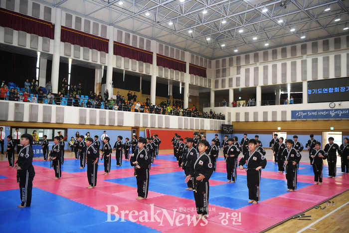 양구군협회장기 무도대회 개최