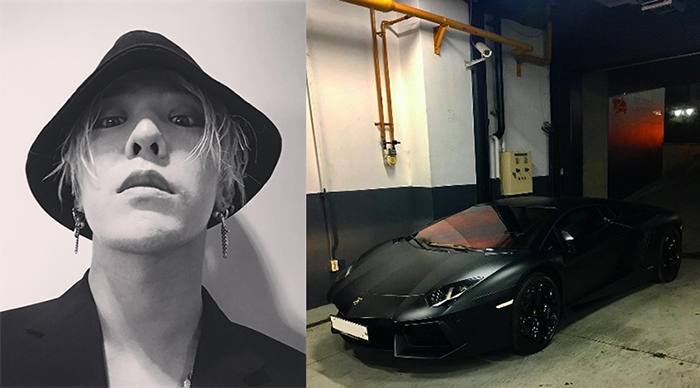 빅뱅 지드래곤, 5억대 람보르기니 사진 공개 후 삭제..“따라올 테면 따라와 봐”
