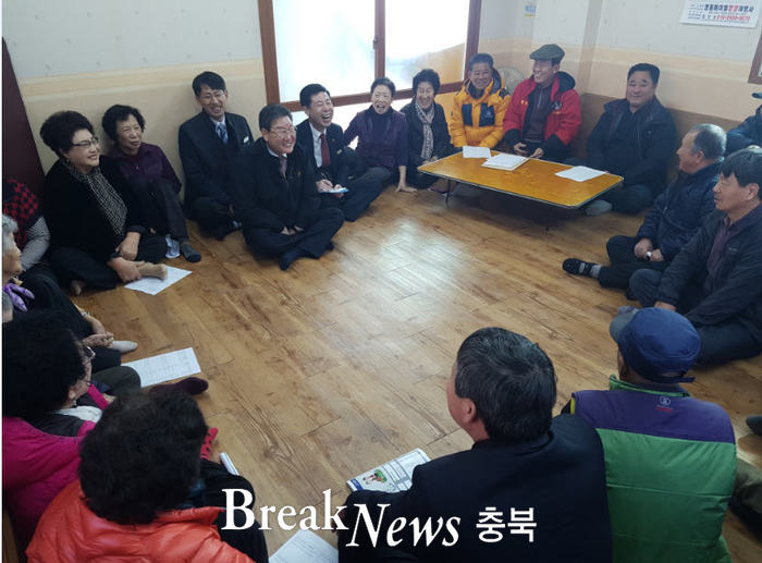 영동군, 찾아가는 이동군수실 운영···추풍령면민과 소통