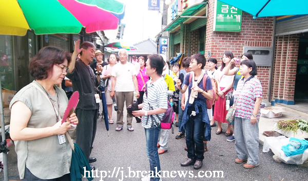 일본 현역교사… 전북 김제 유적지 탐방