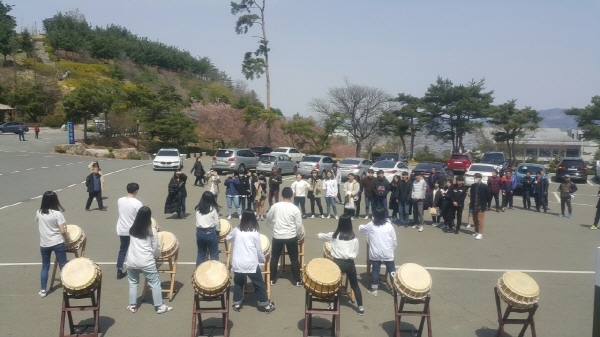 대구한의대, 한학촌에서 모듬북 공연 가져
