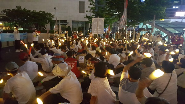 [단독] 안양시 덕현지구 주택재개발지역 독기 품은 시위 대책 없는 안양시와 조합