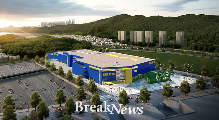 이케아, 부산경남 ‘동부산점 신축공사’ 기공식..2020년 개점