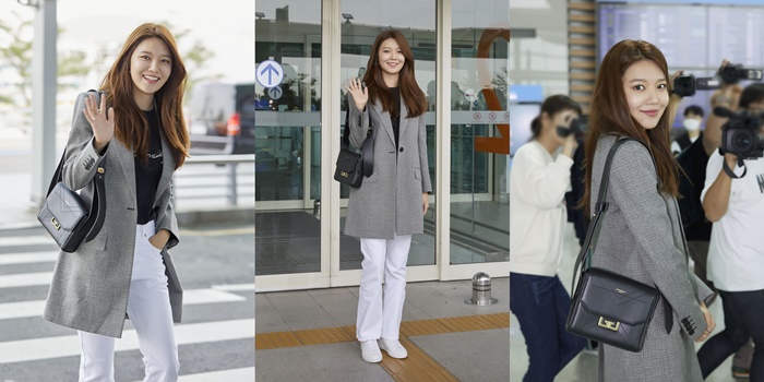 ［공항패션］소녀시대 수영, 가을 여신 분위기..극강 비주얼 ‘시선집중’