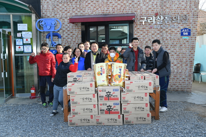 안승남 구리시장, 설 명절 사회복지시설 찾아 격려