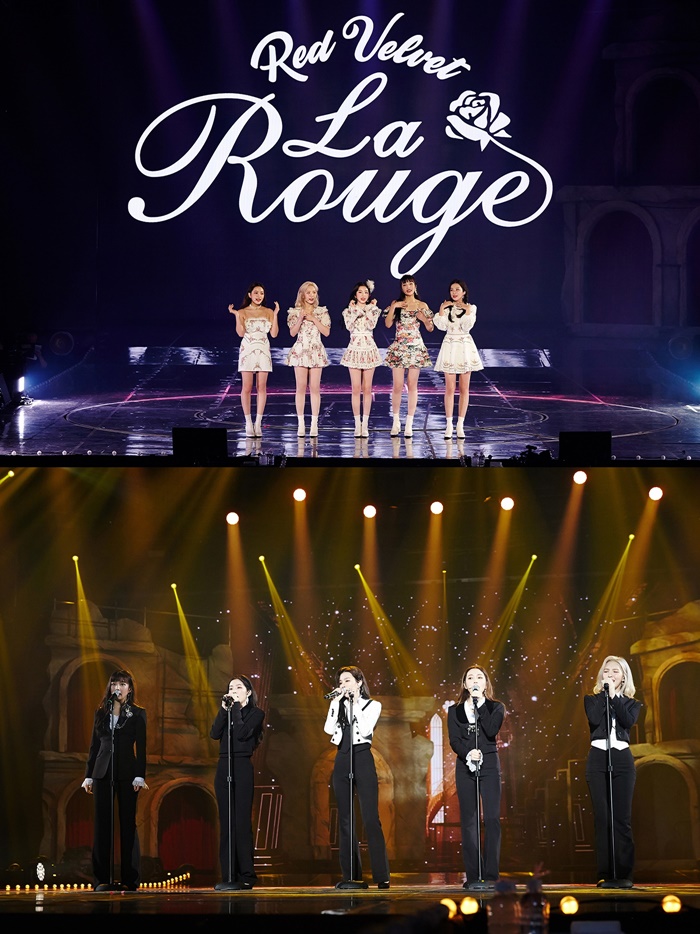 레드벨벳, ‘La Rouge’(라 루즈) 공연 화보집 출시..무대부터 대기실 모습까지
