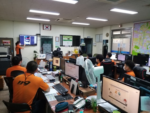 남동소방서, 소방장비관리시스템 정비 및 교육