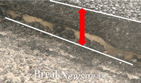 포항 득량지구 신원종합개발(주) 재건축공사 현장, 지반침하 현상 붕괴사고 우려
