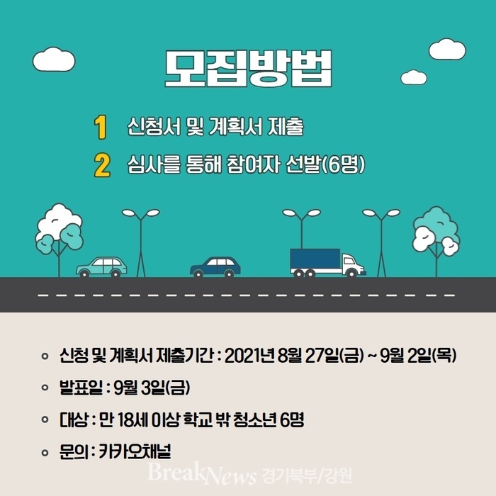 동두천시학교밖청소년지원센터 꿈드림, 자동차 운전면허취득 지원