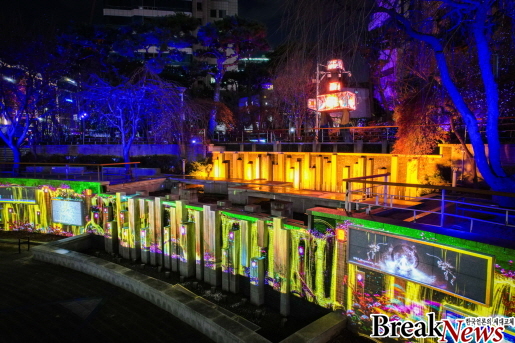 광주금남로공원, 미디어아트 나비정원으로 대변신