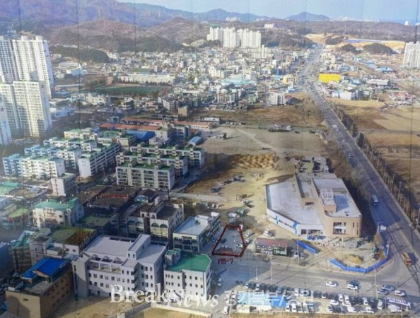 동해시 나안동 농협하나로마트, 건립에 대한 분쟁 지속되고 있어