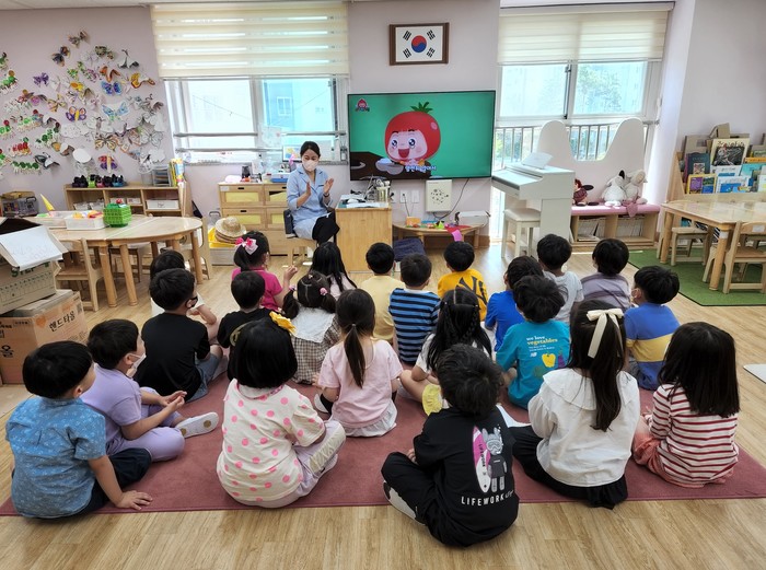 화도은솔유치원, 건강한 식생활 문화를 위한 영양교육 실시