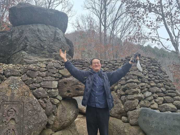 [현지 르포]경남 하동군 삼성궁...대지를 디자인한 천재 한풀 선사