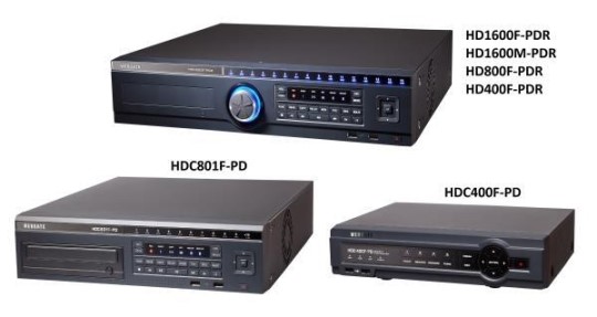 HD-CCTV 원 케이블 솔루션 지원 4·8·16채널 DVR