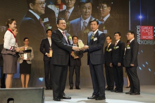 앤비젼, ‘대한민국 일하기 좋은 100대 기업’ 2년 연속 대상 수상