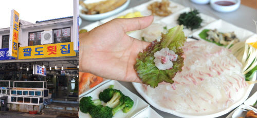 가을 식도락 여행, 여수 맛집 팔도횟집 추천