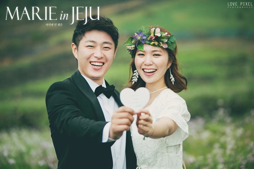 제주도웨딩스냅에 어울리는, 마리에인제주 오픈 이벤트 패키지 50%할인 제공