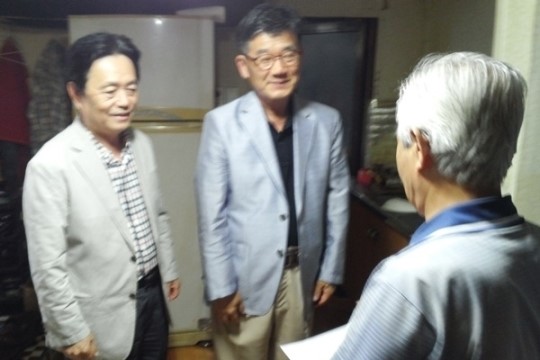 ㈜광일, 추석 후원물품 전달