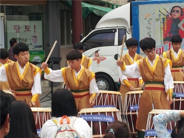 부여교육지원청, 품격있는 지역문화 활성화를 위한 거리공연 한마당 개최