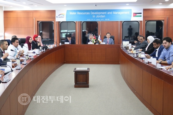 한국수자원공사, 요르단 수자원 개발 및 관리 연수 실시