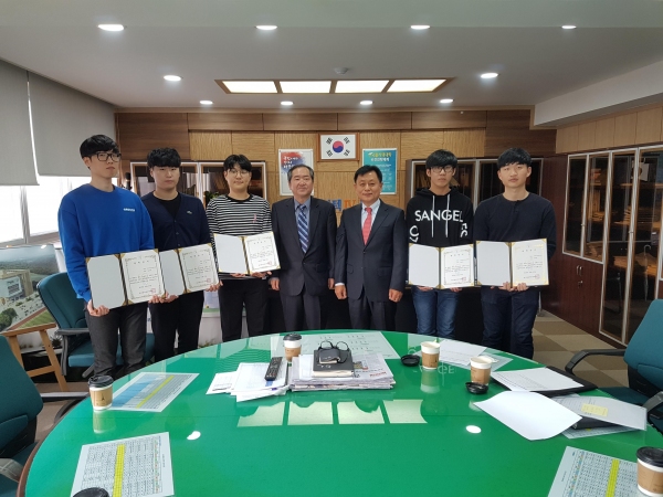 한국폴리텍IV대학 대전캠퍼스, 심순택(우신전자산업(주) 대표)장학금 전달식 개최
