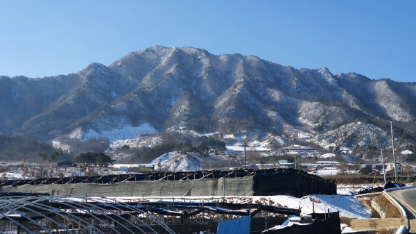 금산의 대표 名山 진악산의 雪景