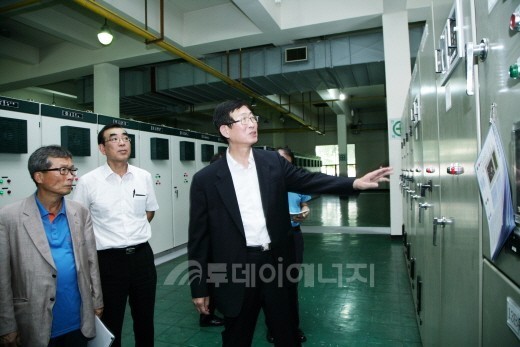 조환익 한전 사장, 전력 수요관리 업체 방문