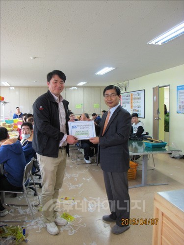 가스안전公 경기동부지사, 하남장애인직업재활센터 방문