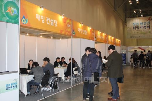 청년 환경인 취업박람회 개최