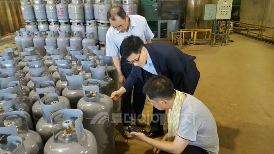 가스안전公 경남本, LPG용기 재검사현장 점검