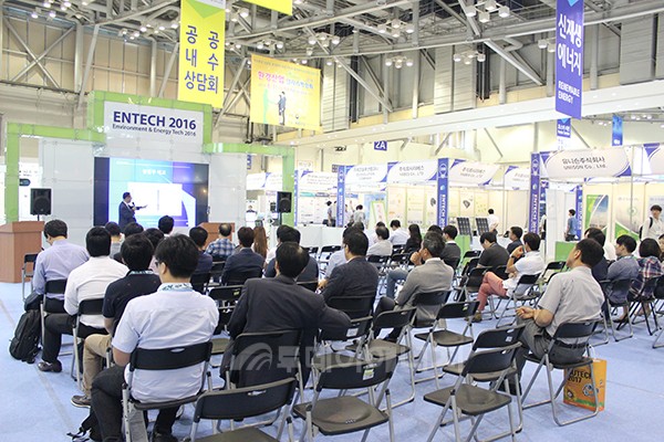 [ENTECH 2016] 초미세먼지 제거 습식집진 기술 주목