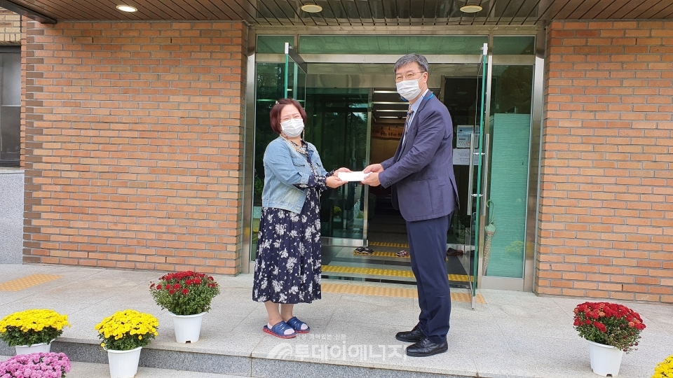 가스안전公 경북북부, 소외계층에 위로물품 전달