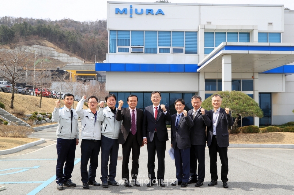 임해종 가스안전公 사장, 가스보일러 제조시설 현장점검 실시