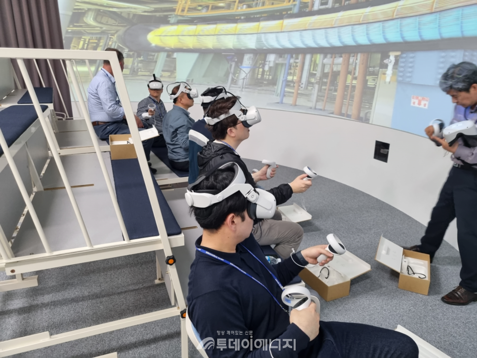 발전인재개발원, 발전소 근로자 대상 VR 활용 안전 교육